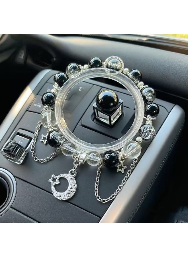 Goolsky Moon Beaded Bracelet for Women – Dainty Celestial Jewelry, Small-Batch High-End Design with Adjustable Loop - Image 4