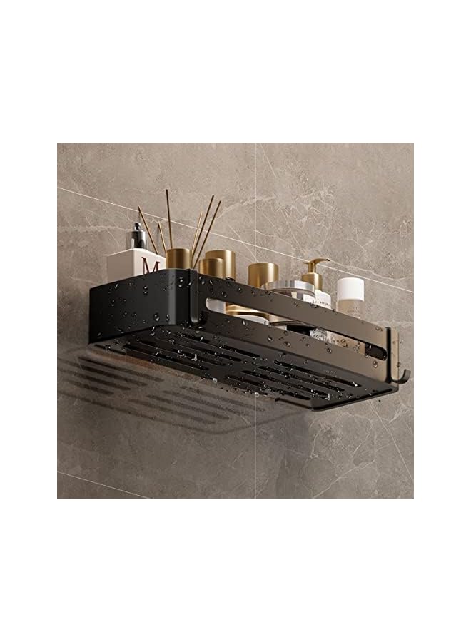 IBAMA Space Aluminum Bathroom Shelf Shower Shelves No-drill Wall Mount Shower Storage Rack Corner Shelf Bathroom Accessories - Image 4
