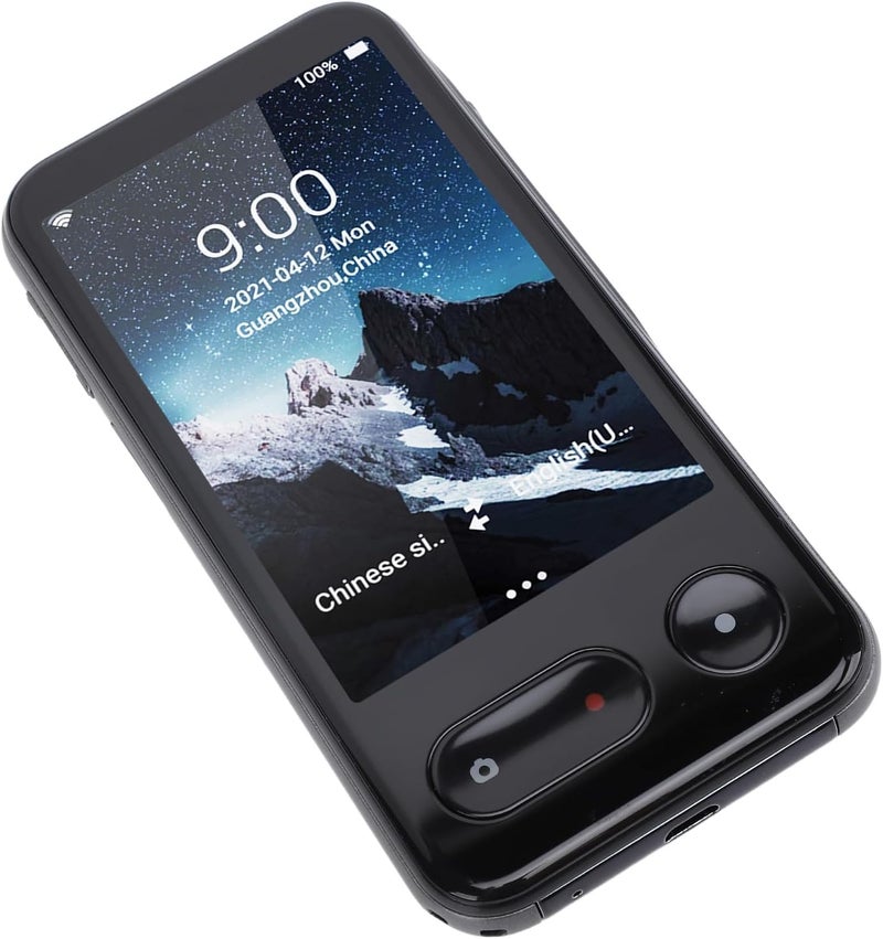Language Translator Dual Mic Noise Canceling Multifunction 5MP Photo Pixels Smart Voice Translator for Learning for Talking - Image 3