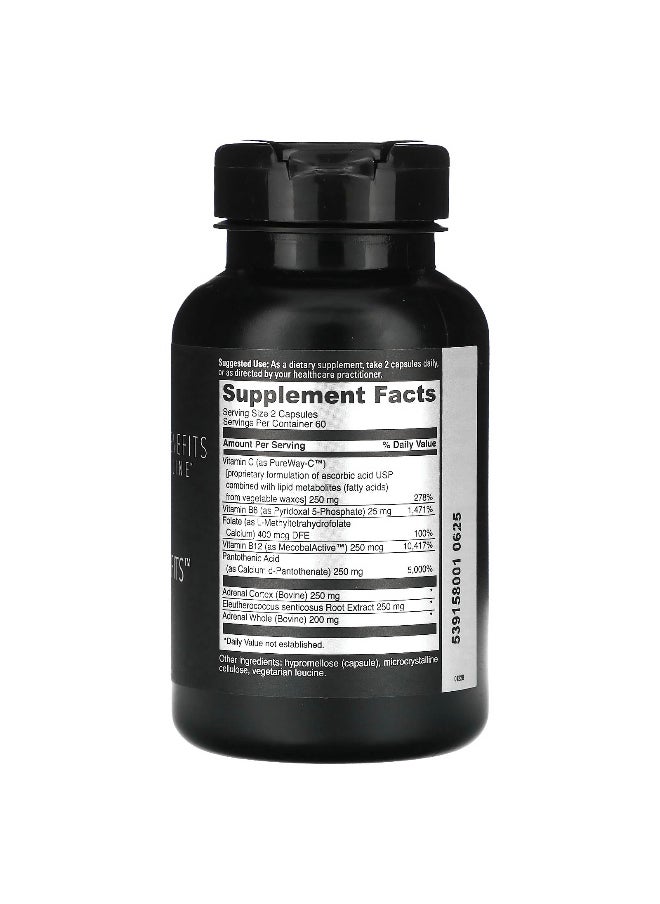 DaVinci Laboratories DaVinci Laboratories, Benefits Line, Adrenal Benefits, 120 Capsules  - Image 2
