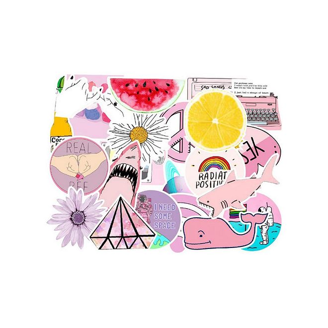 Essen Waterproof Stickers Set 103pcs, Vinyl Decals for Laptops, Skateboards & Scrapbooks, Reusable, Sun-Proof, Ages 8 - Image 2