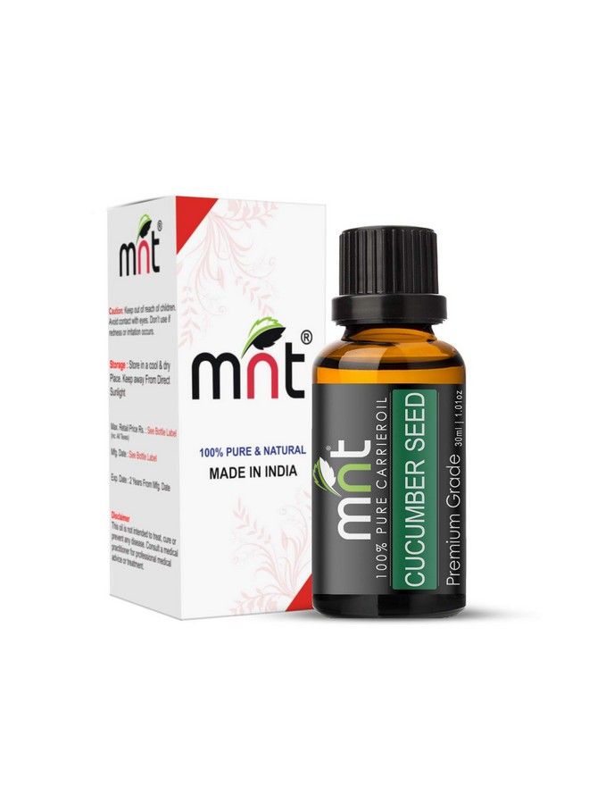 MNT Cucumber Seed Essential Oil 100% Pure Natural & Undiluted For Skin Care & Hair (30Ml) - Image 2