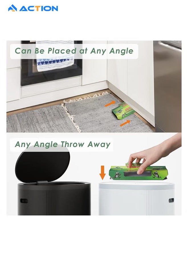 ACTION Roach Killer, Roach Killer Indoor,Cockroach Killer Indoor Home,Roach Traps,Cockroach Killer,Roach Bait,Roach Motel,Child & Pet Friendly (20 Pack) - Image 4