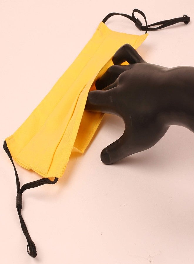 Touchstone soft cotton filter pocket nose bridge adjustable double layer anti-pollution smog smoke cold & cough protective face mask Reusable Washable for men, women. (Pack of 6). 6 Colors - Image 5