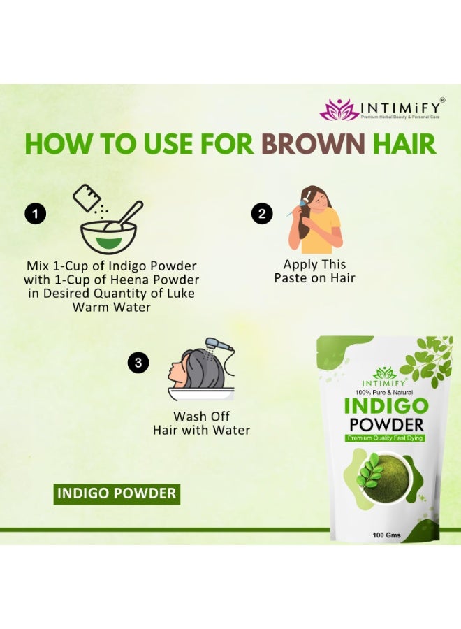 INTIMIFY مسحوق إنديجو من إنتيميفاي 100 غرام - Image 3