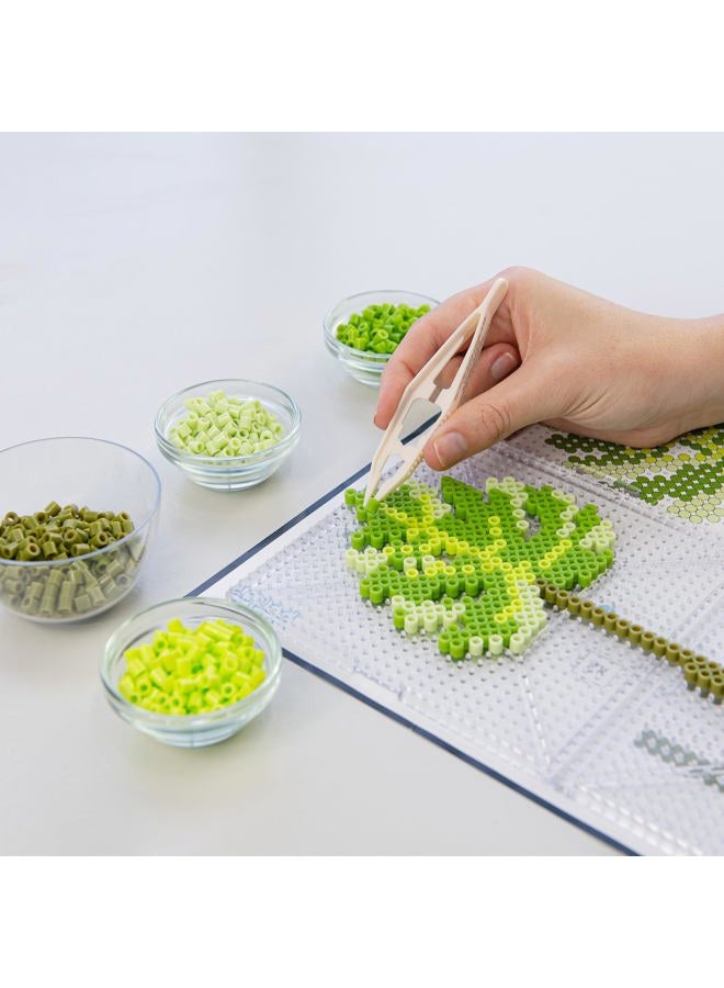 Perler 80-57234 Monstera Plant 3D Fused Bead Craft Activity Kit, Multicolor, 8007 Pieces - Image 5