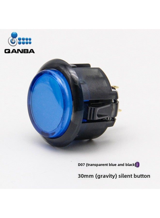 Qanba Gravity Ks Rapid Silent Street Fighter Arcade Button 30/24mm Mechanical Axis Quick Fire Digital Computer Game Joystick-Product Color:D07   30mm  - Image 1