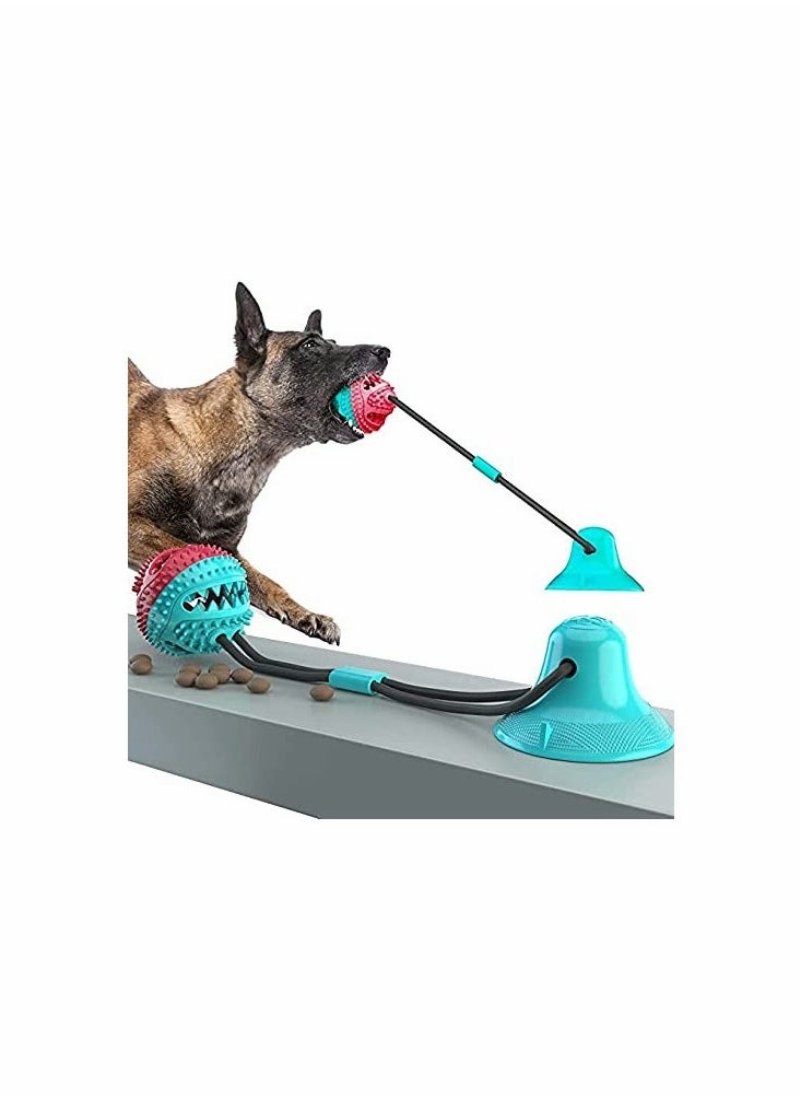 Excefore - Dog Chew Suction Cup Tug of War Toy Ball for Aggressive Chewers - Image 1