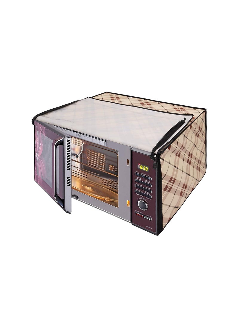 Lithara Lithara Printed Waterproof Microwave Oven Cover for Samsung Microwave Oven Cover 28 ltr MC28H5033CK Cam01 Multicolor  - Image 1