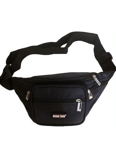 SEVENTEEN - Daily Outdoor Freebag Waist Bag Black Color - Image 1