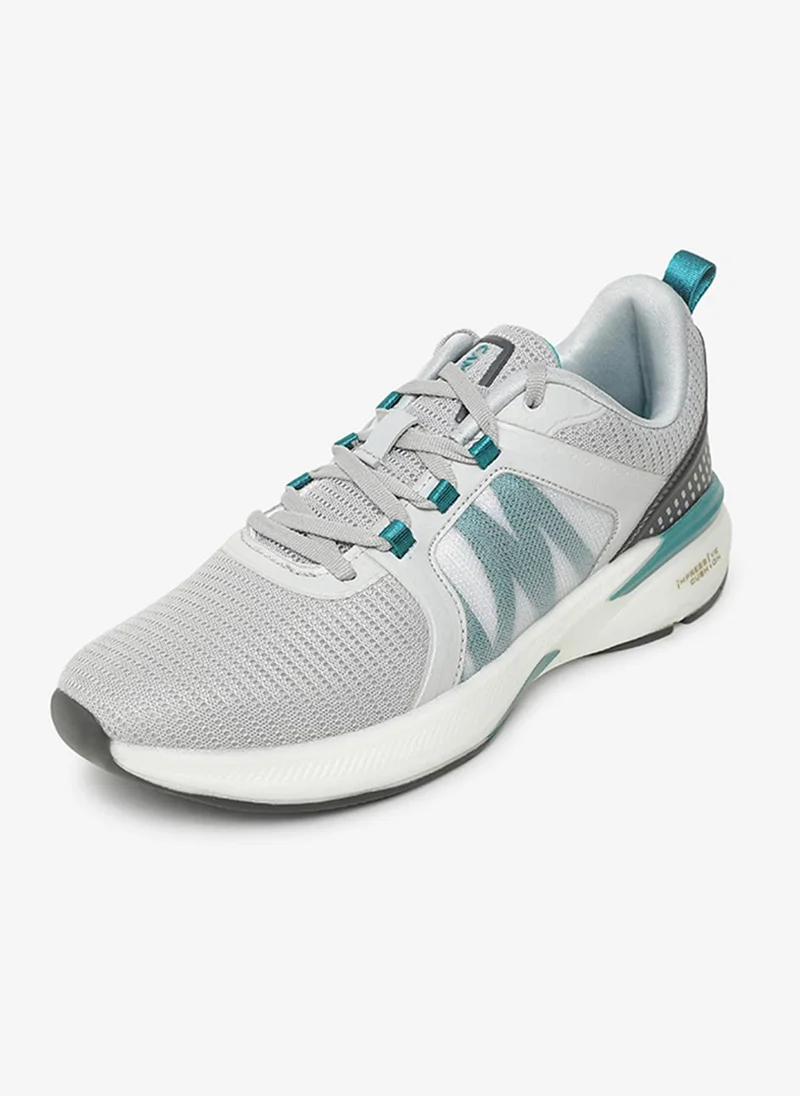 Campus Grey Men Pedro Pu Cushion Lace-Up Walking Shoes-Grey for Men | Best Price UAE