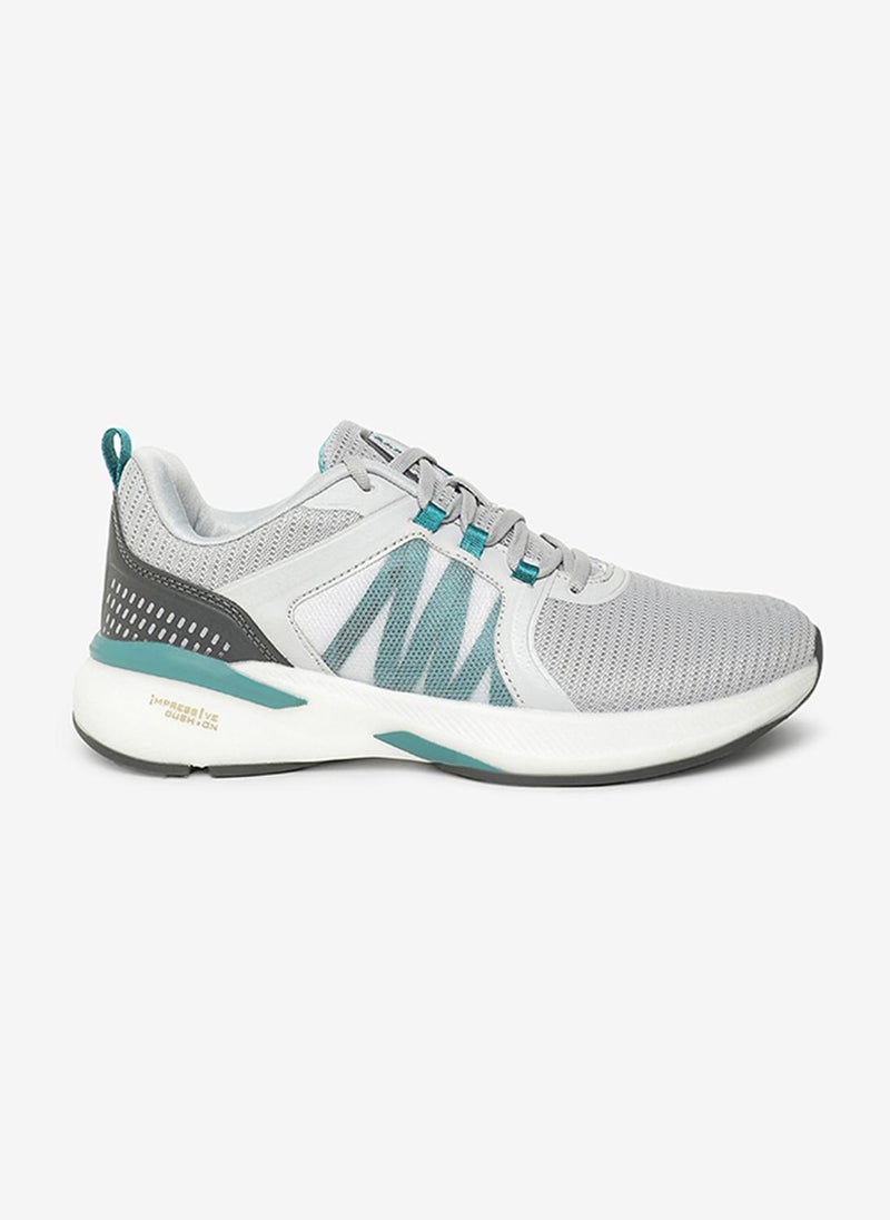 CAMPUS Men Pedro Pu Cushion Lace-Up Walking Shoes-Grey - Image 5