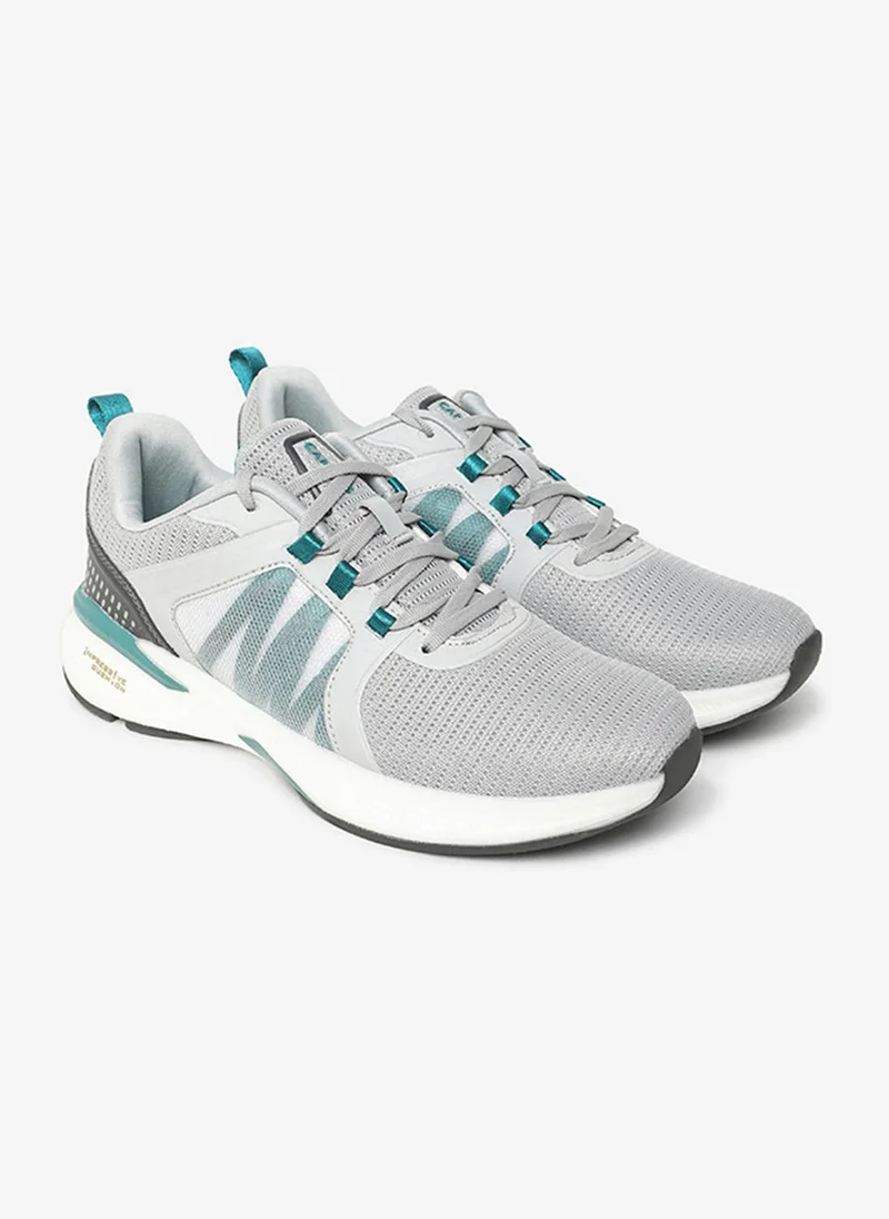 Campus Grey Men Pedro Pu Cushion Lace-Up Walking Shoes-Grey for Men | Best Price UAE