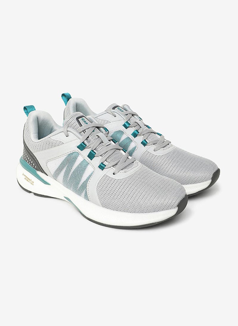 CAMPUS Men Pedro Pu Cushion Lace-Up Walking Shoes-Grey - Image 4
