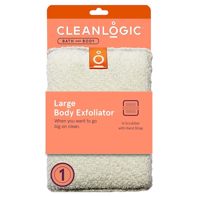 Cleanlogic Large Exfoliating Body Scrubber 1 Count