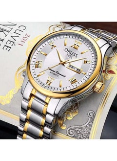 Generic Waterproof Black European and American Watch Automatic Movement Watch Luminous Waterproof Calendar Watch Men's Korean-style Non-mechanical Watch  - Image 2