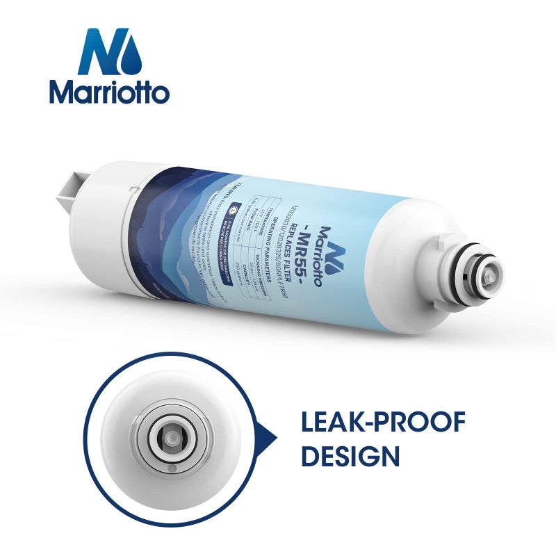 Marriotto Replacement For Bosch Ultra Clarity Pro Water Filter Compatible With Borplftr50 12033030 11032531 11025825 12028325 Borplftr55 Wfc100Mf Wfs200Mf (1 Pack) - Image 3