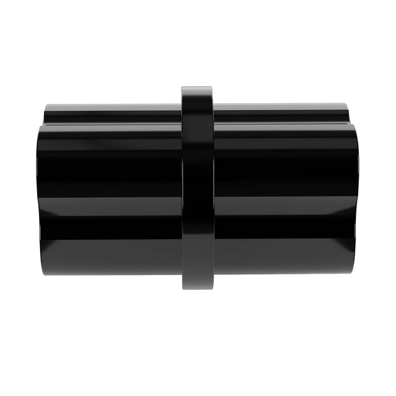 FORMUFIT F114ICO-BK-10 Internal PVC Coupling, Furniture Grade, 1-1/4" Size, Black (Pack of 10) - Image 3