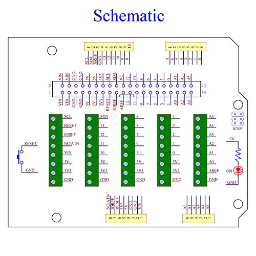 HCDC Screw Terminal Block Breakout Shield Module for Arduino UNO R3 - Image 5