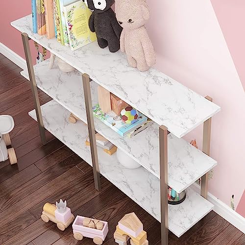 HOME13™ Marble Wallpaper Peel & Stick Contact Paper Self Adhesive Decorative Removable Waterproof Wallpaper for Kitchen Cabinet and Furniture Countertops (24 X 100 INCH, White Grey Matte) - Image 4