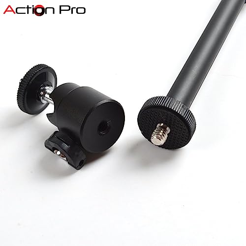 Action Pro Waterproof Extendable Selfi Stick Monopod with Phone Holder Compatible with GoPro-13/12/11/10/9/8/7/6/5/4/3+/3/SJCAM/Xiaomi/YI Other Action Cameras and Smart Phones - Image 2