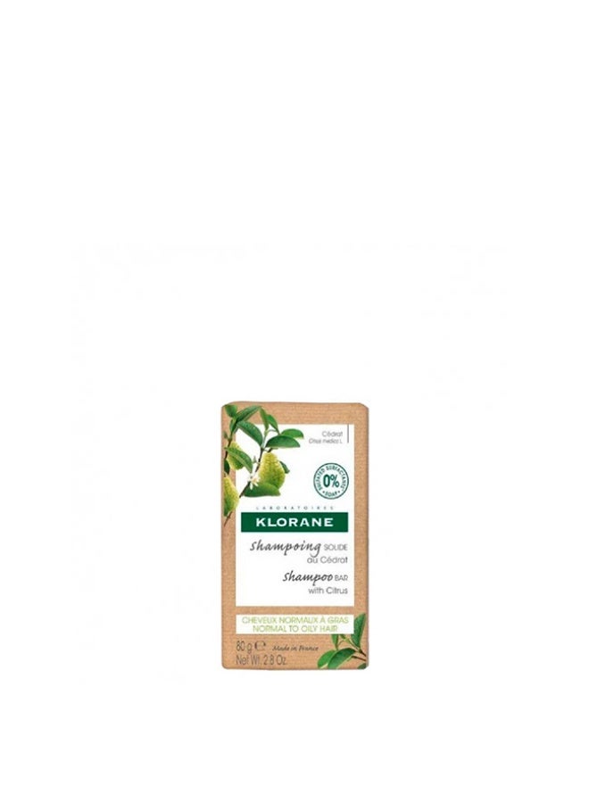 Klorane Citrus Shampoo Bar 80g - Image 1