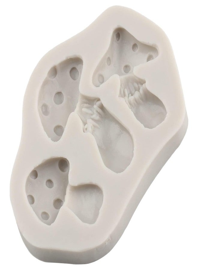 Sijiangmold 3D Mushroom Fondant Silicone Molds Mushroom Chocolate Mold For Cake Decorating Chocolate Candy Polymer Clay Resin Gum Paste Set Of 2 - Image 5