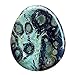 Fekuar Natural Kambaba Jasper Crystal Thumb Worry Stone Hand Carved Healing Crystal Teardrop Pocket Stones for Anxiety Stress Relief Meditation - Image 3