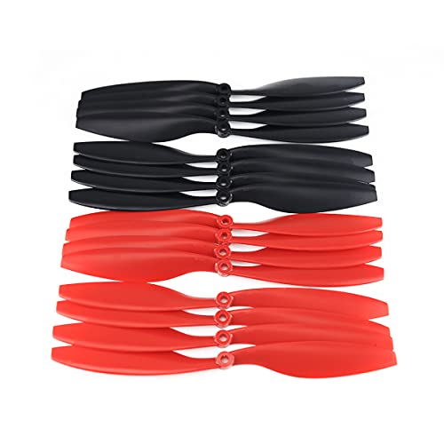 SoloGood 1045 (10x4.5) Propellers. 16 Pieces(8CW, 8CCW) Red & Black 10 inch FPV Props for F450 F550 S550 S500 FPV Quadcopter Multirotor - Image 2