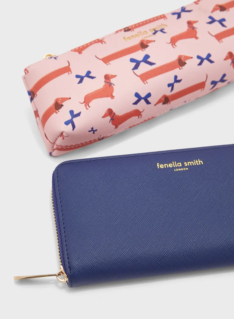 Fenella Smith London Purse & Pencil Case Set