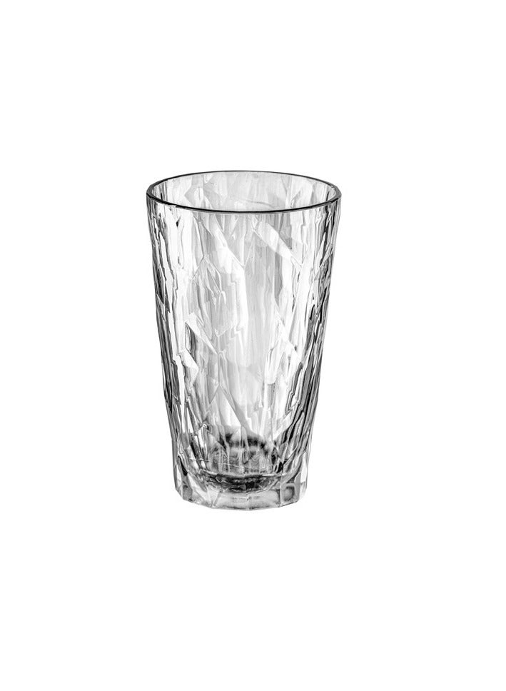 Koziol Tumbler Glass Transparent Club No 18 220ml, Polycarbonate