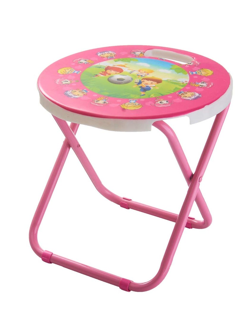 HOMIES INTERNATIONAL HOMIES INTERNATIONAL, Foldable Kids Chair Stool for Home and Outdoors, Multiple Cartoon Characters Printed, Dimension: 36 X 26 X 48 cms  - Image 2