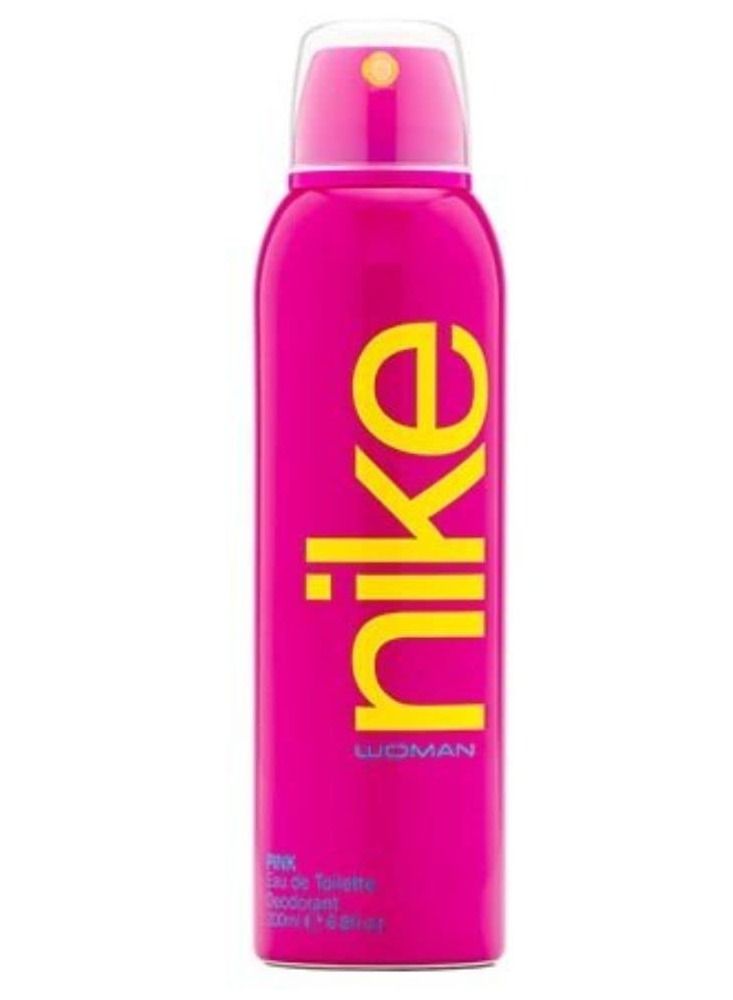 Nike Pink Woman Eau De Toilette Deo, 200ml
