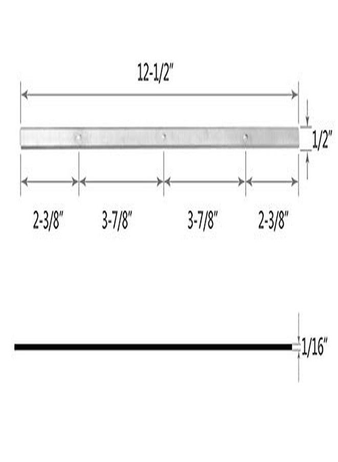 JTEX 12-1/2 inch Planer Blades for Delta 22-560, 22-565, TP305 and TP400LS, Replace 22-562 - Set of 2 - Image 2