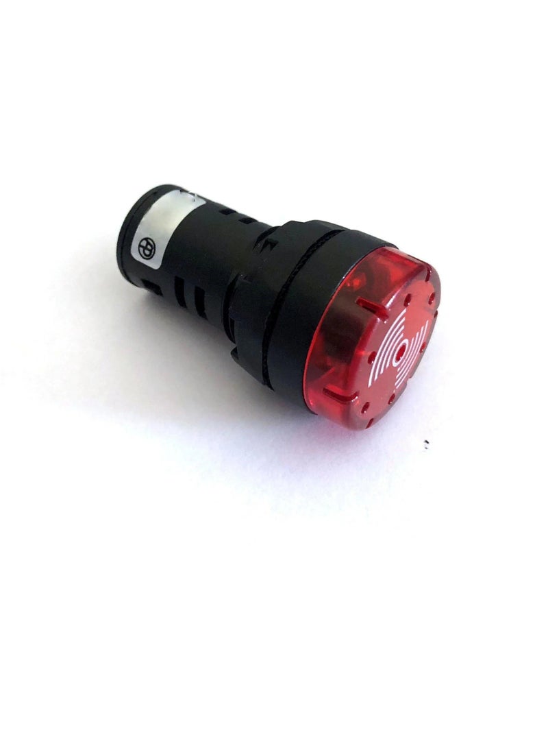 Buzzer with Indicator 22mm 12VDC LB22  - Image 1