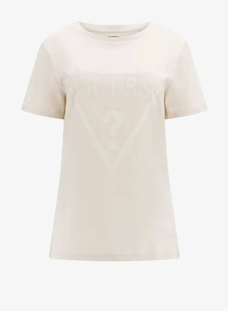 GUESS  Adele Short Sleeve Crew Neck T-Shirt for Women | Best Price UAE
