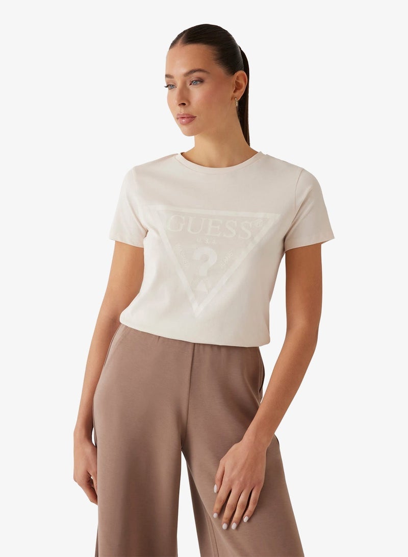 GUESS Adele Short Sleeve Crew Neck T-Shirt - Image 1