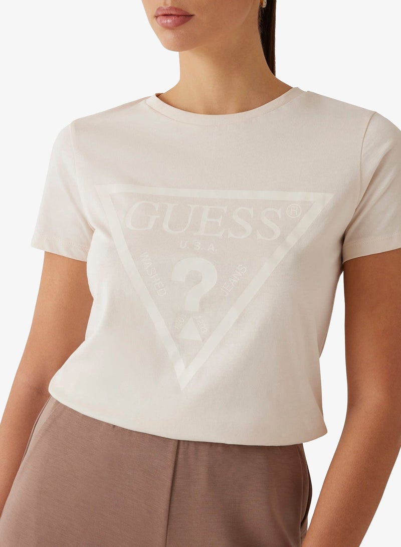 GUESS Adele Short Sleeve Crew Neck T-Shirt - Image 3