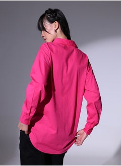 Hubberholme Pink Shirt For Women  - Image 1