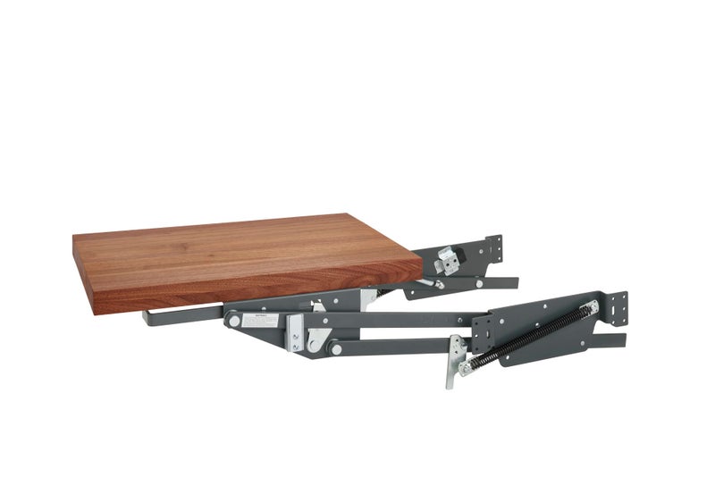Rev-A-Shelf RevAShelf MixerAppliance Lifting System wShelf Included for Base Cabinets Dark Brown 