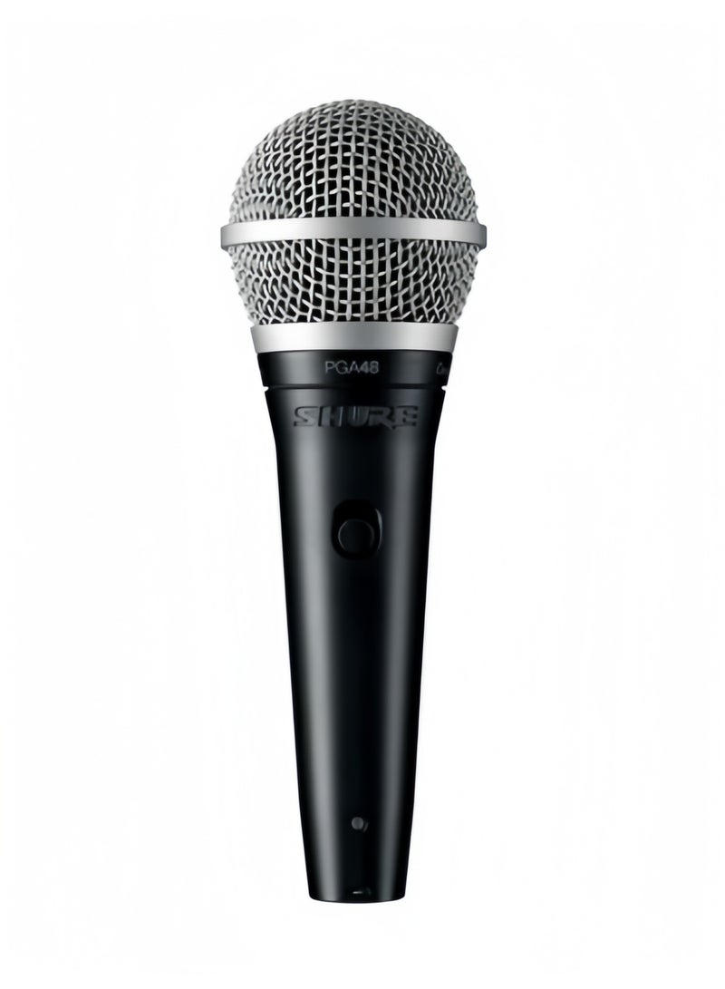 Cardioid Dynamic Vocal Microphone PGA48-QTR-E Black