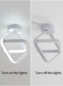 جو إيكو  ستيريو مربع الشكل LED ضوء السقف 6000K ضوء أبيض بارد  - Image 4