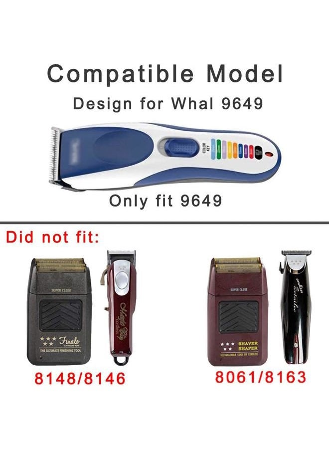 WUKUR شاحن بديل لقص الشعر اللاسلكي القابل لإعادة الشحن من واهل كولور برو & ماكينة الحلاقة فقط متوافق مع طراز واهل 9649، مدرج في UL، مع كابل بطول 6.6 قدم - Image 2