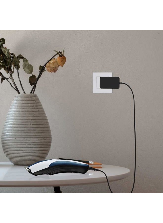 WUKUR شاحن بديل لقص الشعر اللاسلكي القابل لإعادة الشحن من واهل كولور برو & ماكينة الحلاقة فقط متوافق مع طراز واهل 9649، مدرج في UL، مع كابل بطول 6.6 قدم - Image 4