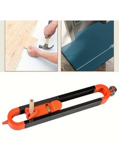 Generic Measurement Puller Irregular Contour Gauge Oval Woodworking Scribing Drawing Shape Curve Ruler Simulation Gauge With Lock  - Image 2