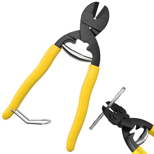 Outivity 8" Cutting Pliers Wire Cutter Steel Cable Cuts Copper Wire, Rope Spring Wire Multi-Function Hand Tool For Electricians,Homes - Image 1