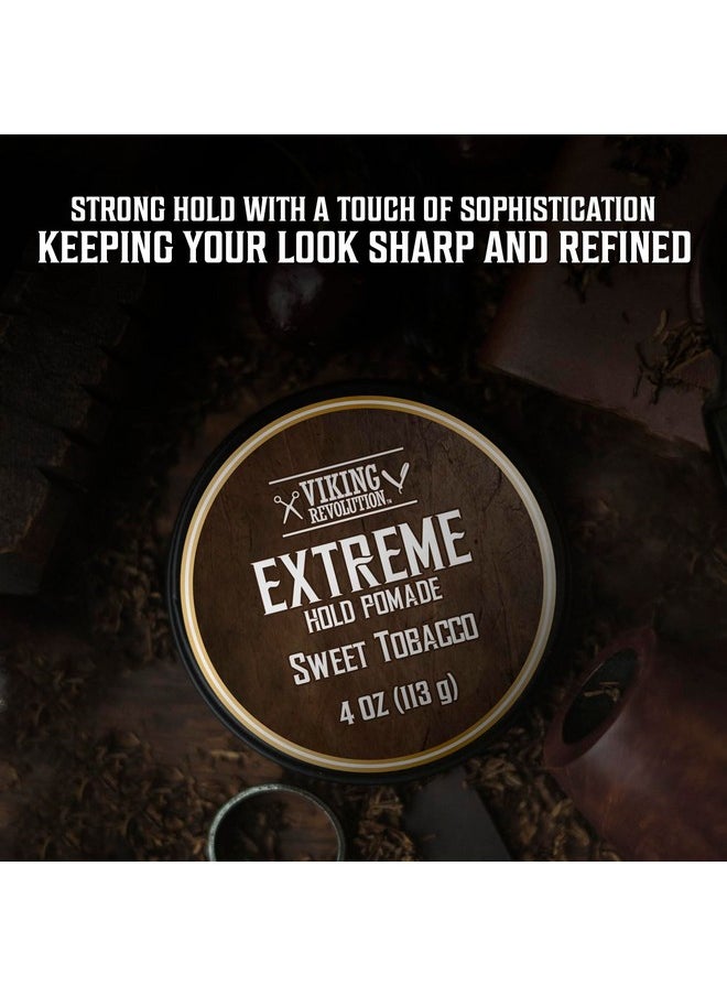 Sweet Tobacco Hair Pomade For Men - Extreme Hold Hair Gel For Men Water Based - Mens Pomade Extra Firm Mens Hair Pomade Strong Hold - High Shine Mens Hair Cream (4Oz) - pzsku/Z28E82496D573A07E6684Z/45/_/1734183197/fe53612d-ce5e-4f89-bbcb-dd0292bfa93e