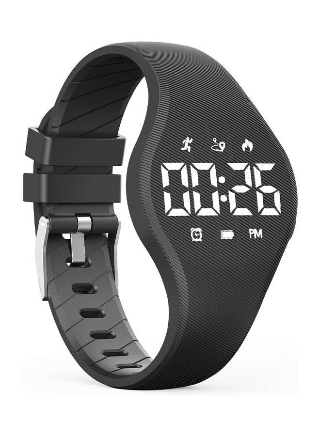 LED Children Digital Pedometer Watch, Waterproof Sport Wristwatch, with Step Counter, Calories, Calendar for Kids Boys Girls - Image 1