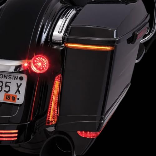Ciro أضواء LED منخفضة الملف الشخصي CIRO Bag Blades '14-فما فوق إشارة انعطاف برتقالية مع عدسة دخانية خفيفة - Image 2