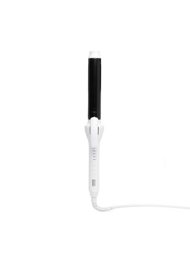 BONDIBOOST BONDIBOOST Clever Curler Curling Iron, 1.25 Inch Barrel for Beautiful & Natural Looking Waves/Curls, Infrared Heating + 360 Swivel Cord + 4 Heat Options & Quick Heat-Up, Includes Heat Styling Glove - Image 1